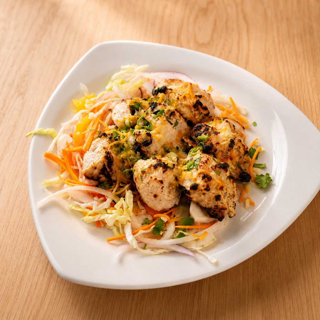 Malai Chicken Kabab.