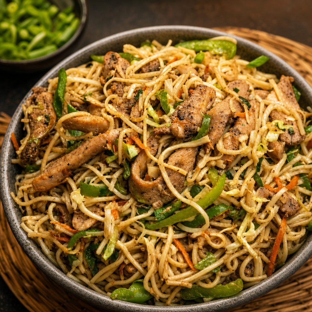 Chicken Noodles.