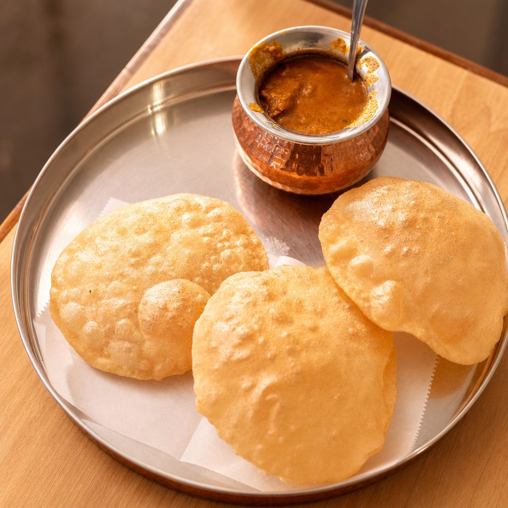 Poori (3 pcs).