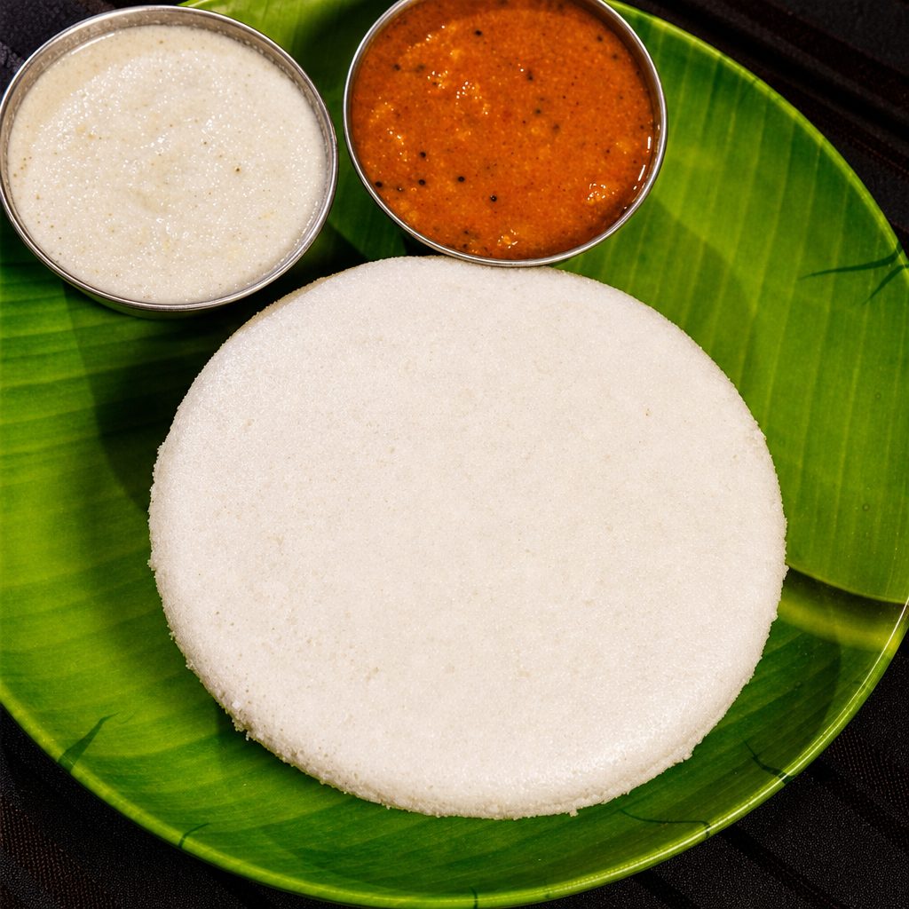 Thatte Idli (1 pcs).