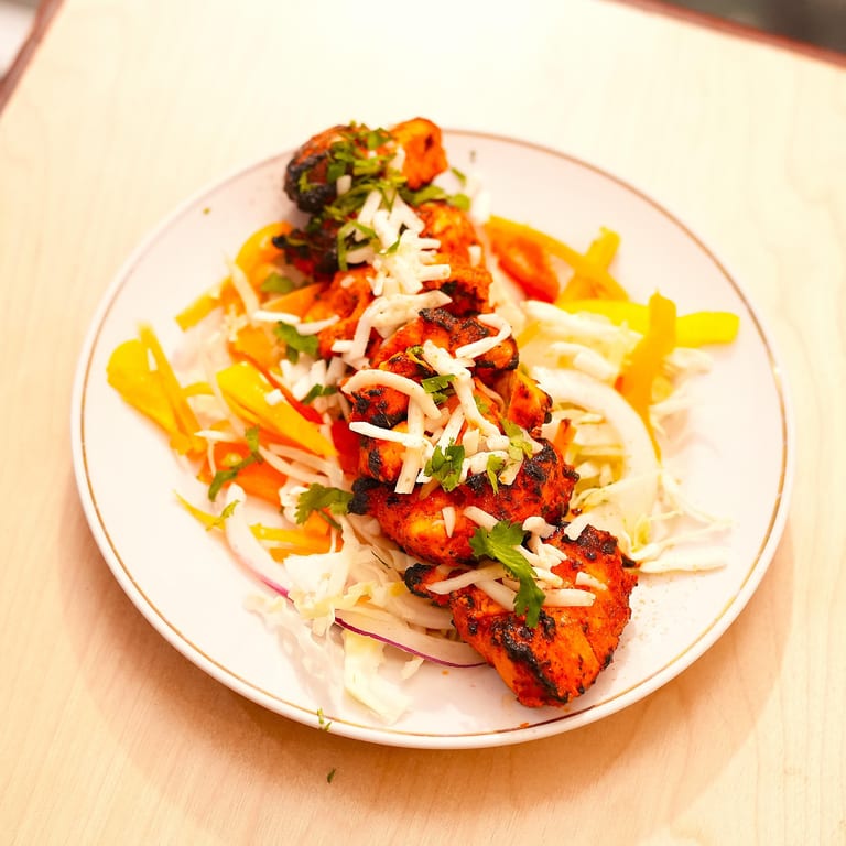 Delicious Chicken Tikka Awaits