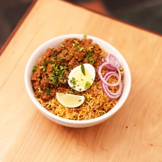 Dindigul Thalappakatti Mutton Kemma Biryani