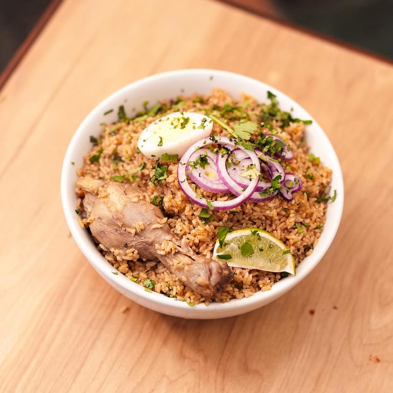 Delicious Chicken Biryani Awaits