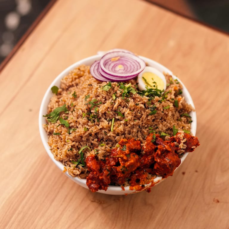 Delicious Chicken Biryani Awaits