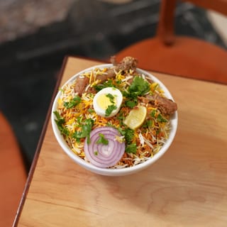 Hyderabadi Chicken Dum Biryani